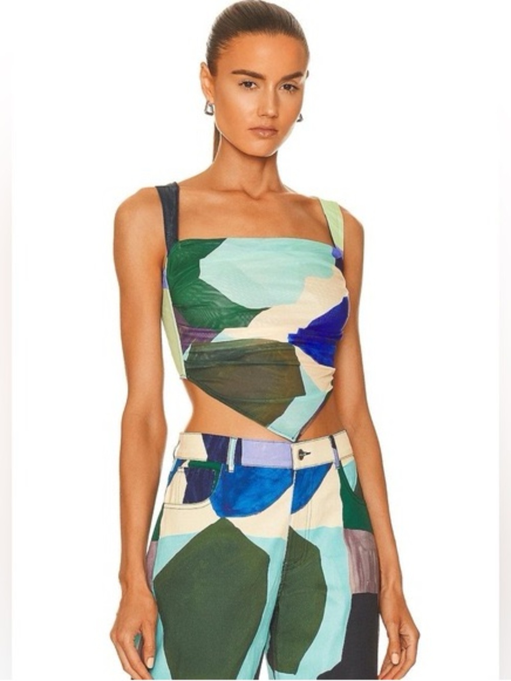 MIAOU Tati Multicolor Top in Abstraction
